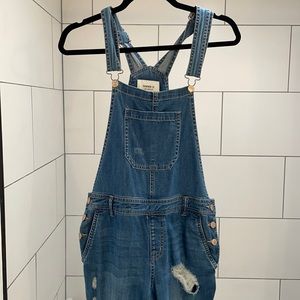 Forever 21 overalls. Very stretchy
